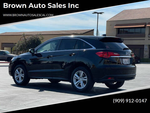 2015 Acura RDX for sale at Brown Auto Sales Inc in Upland CA