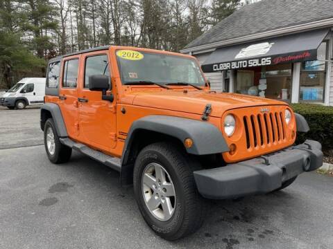 2012 Jeep Wrangler Unlimited for sale at Clear Auto Sales in Dartmouth MA