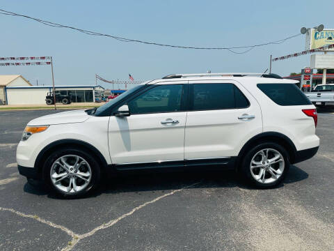 2015 Ford Explorer for sale at Pioneer Auto in Ponca City OK