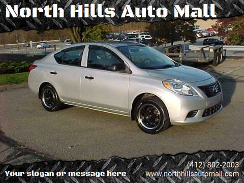 2014 Nissan Versa for sale at North Hills Auto Mall in Pittsburgh PA