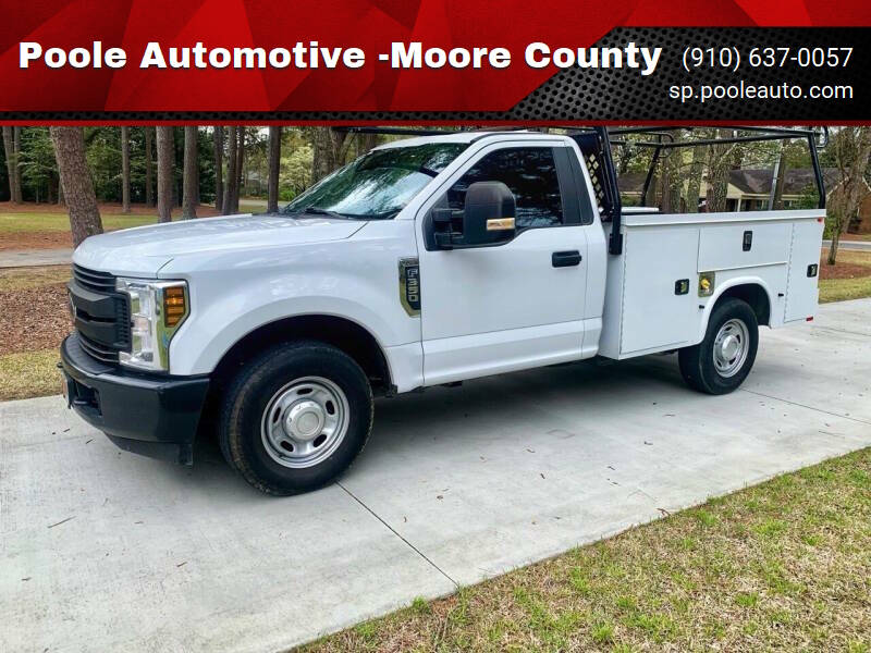 2019 Ford F-350 Super Duty for sale at Poole Automotive -Moore County in Aberdeen NC