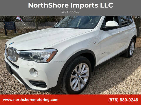 2017 BMW X3 for sale at NorthShore Imports LLC in Beverly MA