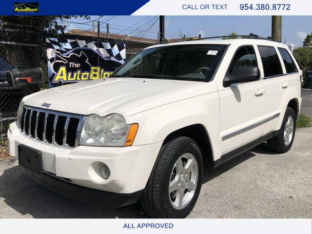 2005 Jeep Grand Cherokee for sale at The Autoblock in Fort Lauderdale FL