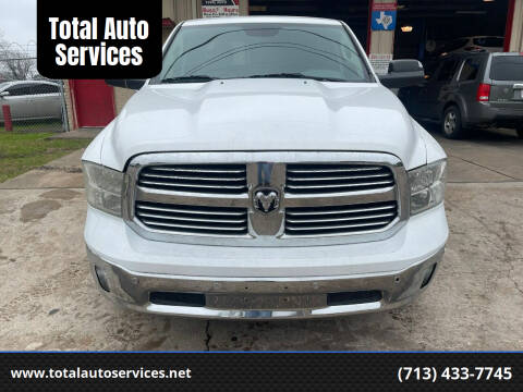 2017 RAM 1500 for sale at Total Auto Services in Houston TX