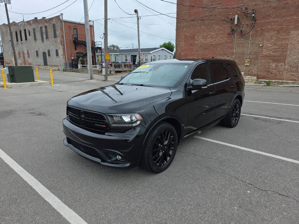 Brilliant Black Crystal Pearlcoat 2016 Dodge Durango R/T AWD R/T 4dr SUV 2