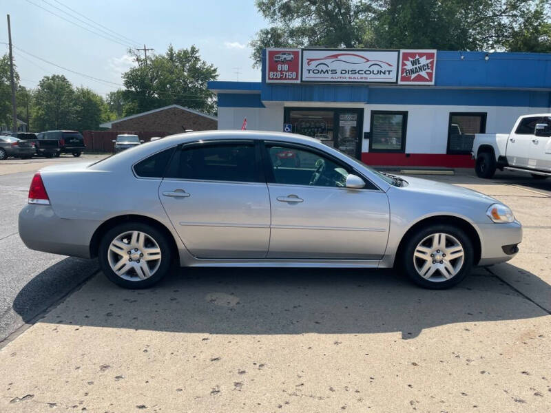 2012 Chevrolet Impala for sale at Tom's Discount Auto Sales in Flint MI