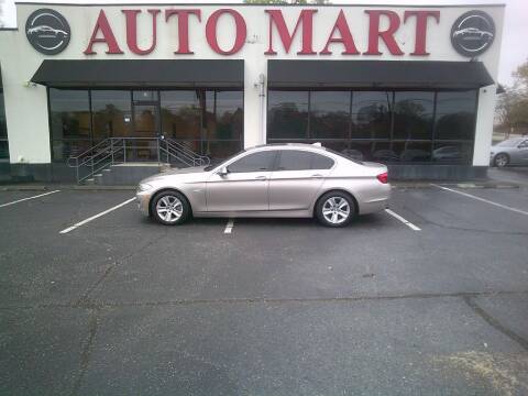 2013 BMW 5 Series for sale at AUTO MART in Montgomery AL