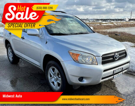 2008 Toyota RAV4 for sale at Midwest Auto in Naperville IL