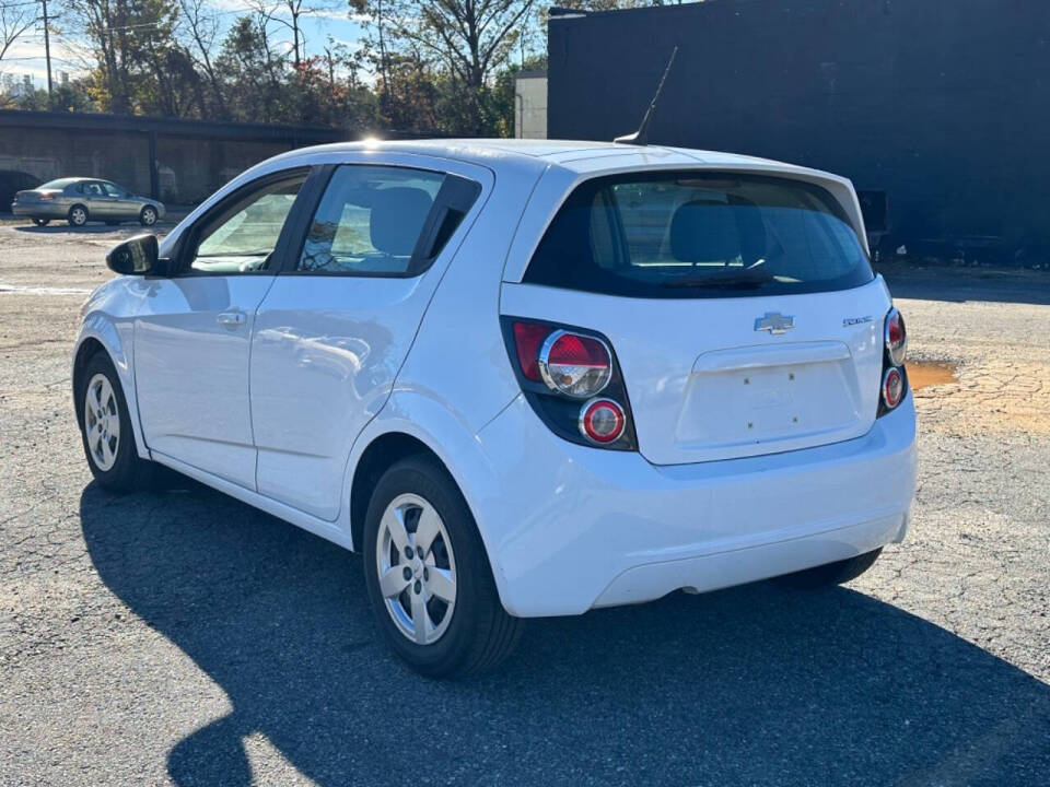 2013 Chevrolet Sonic for sale at Wild Horses Auto Sales in Gastonia, NC