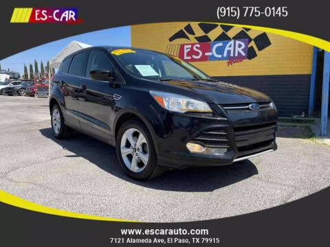 2015 Ford Escape for sale at Escar Auto in El Paso TX
