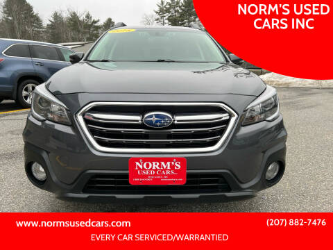 2018 Subaru Outback for sale at NORM'S USED CARS INC in Wiscasset ME