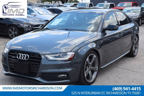 2015 Audi A4 for sale at IMD Motors in Richardson TX