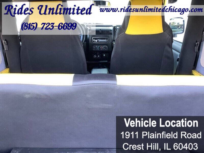 2004 Jeep Wrangler X