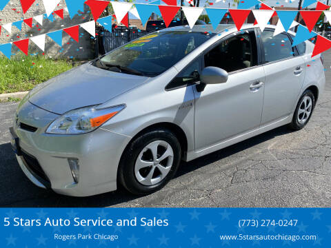 2014 Toyota Prius for sale at 5 Stars Auto Service and Sales in Chicago IL