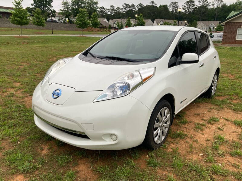 2013 Nissan LEAF for sale at A & A AUTOLAND in Woodstock GA