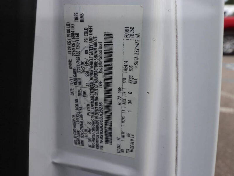 2012 Ford E-Series E-350 SD XLT