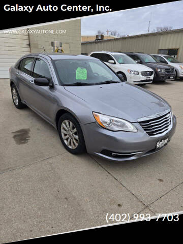 2014 Chrysler 200 for sale at Galaxy Auto Center, Inc. in Genoa NE