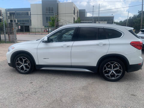 2018 BMW X1 for sale at FAIR DEAL AUTO SALES INC in Houston TX