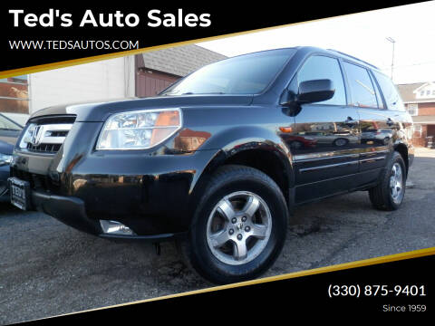 2006 Honda Pilot for sale at Ted's Auto Sales in Louisville OH