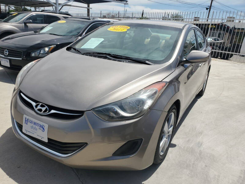 2013 Hyundai Elantra for sale at Hugo Motors INC in El Paso TX