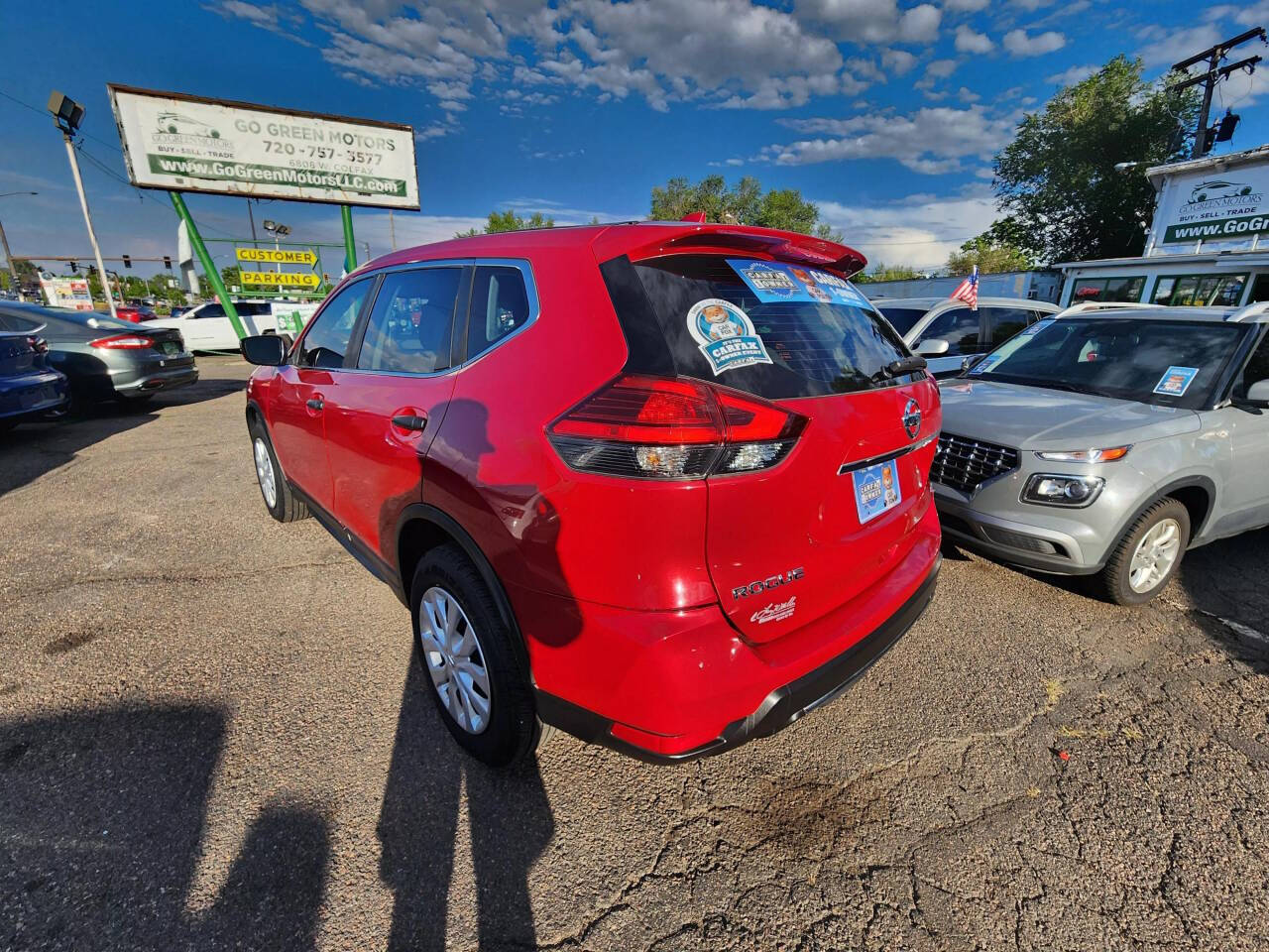 2017 Nissan Rogue for sale at GO GREEN MOTORS in Lakewood, CO