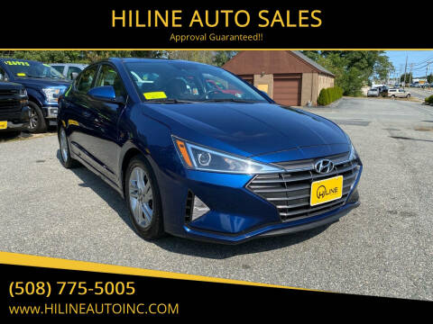 2020 Hyundai Elantra for sale at HILINE AUTO SALES in Hyannis MA