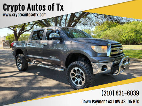 2013 Toyota Tundra for sale at Crypto Autos of Tx in San Antonio TX
