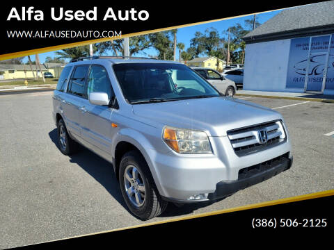 2007 Honda Pilot for sale at Alfa Used Auto in Holly Hill FL