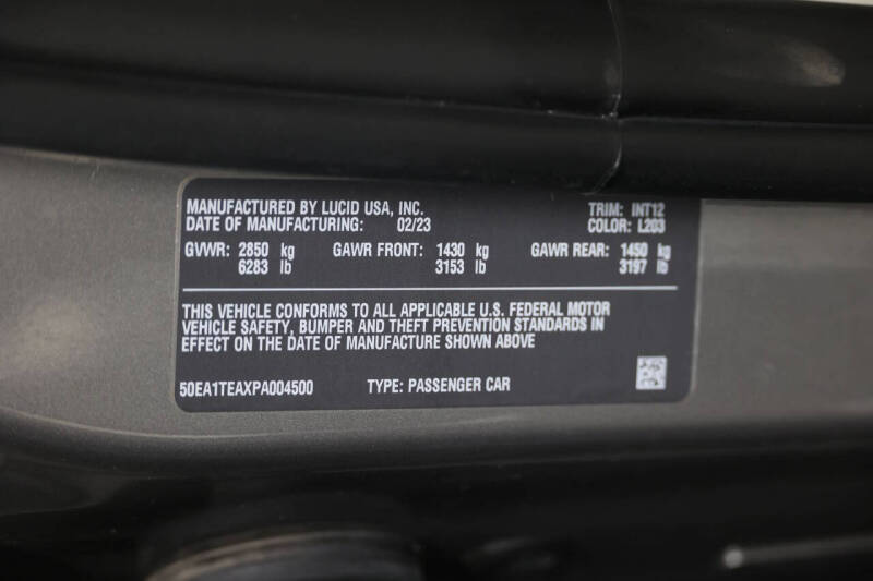 2023 Lucid Air Touring