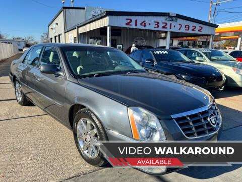 2010 Cadillac DTS for sale at East Dallas Automotive in Dallas TX