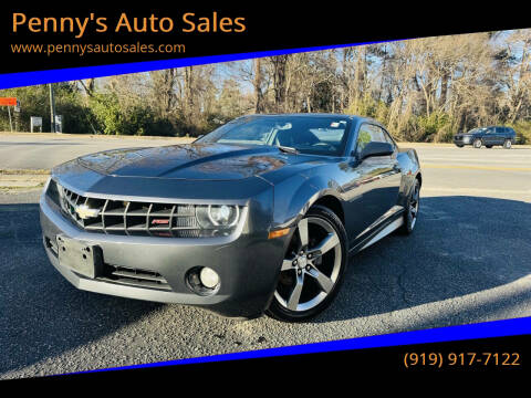 2011 Chevrolet Camaro for sale at Penny's Auto Sales in Wendell NC