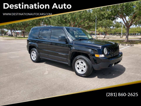 2015 Jeep Patriot for sale at Destination Auto in Stafford TX