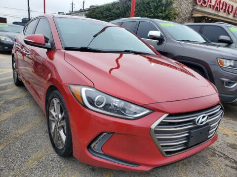 2017 Hyundai Elantra for sale at USA Auto Brokers in Houston TX