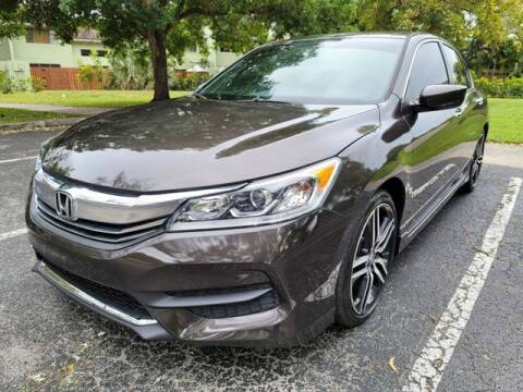 2016 Honda Accord for sale at Fort Lauderdale Auto Sales in Fort Lauderdale FL