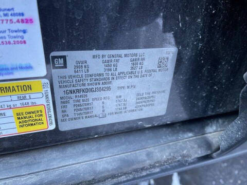 2016 Chevrolet Traverse LS