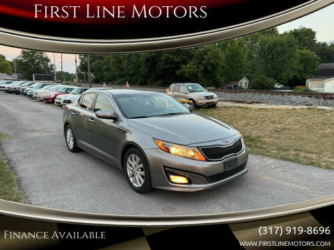 2015 Kia Optima for sale at First Line Motors in Jamestown IN