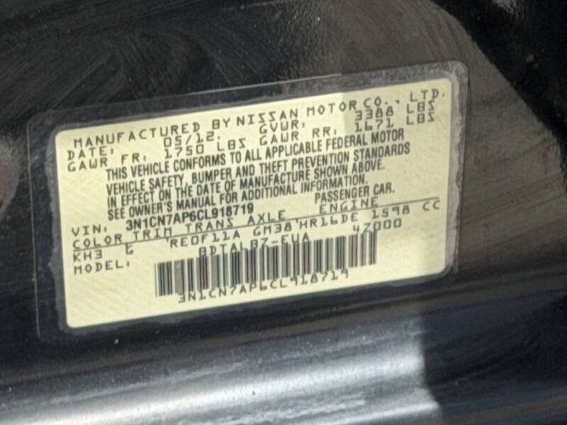 2012 Nissan Versa
