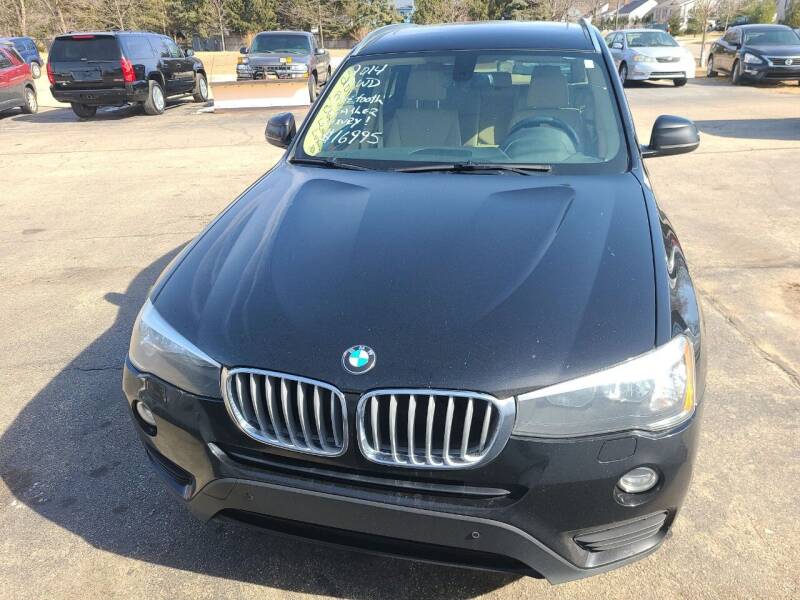 2016 BMW X3 for sale at All State Auto Sales, INC in Kentwood MI