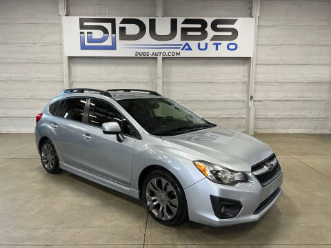 2014 Subaru Impreza for sale at DUBS AUTO LLC in Clearfield UT