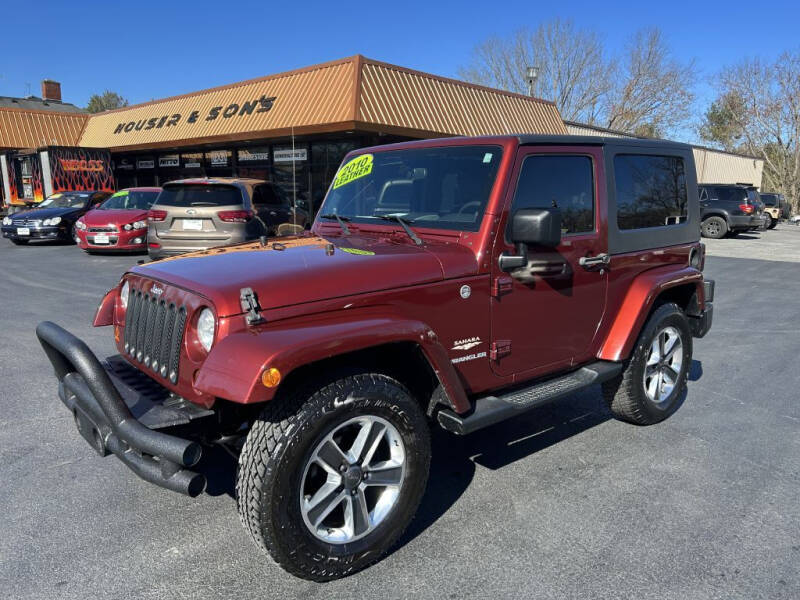 2010 Jeep Wrangler for sale at Houser & Son Auto Sales in Blountville TN