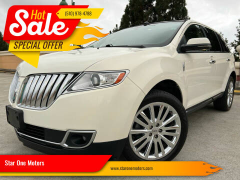2013 Lincoln MKX for sale at Star One Motors 2 in Hayward CA