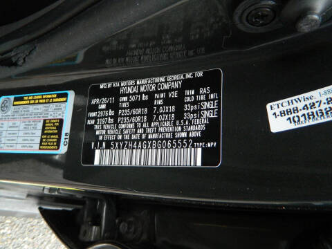 2011 Hyundai Santa Fe SE