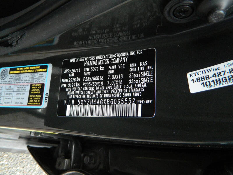 2011 Hyundai Santa Fe SE