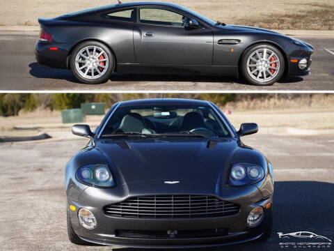 2006 Aston Martin V12 Vanquish for sale at Exotic Motorsports of Oklahoma in Edmond OK