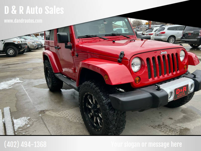 2011 Jeep Wrangler for sale at D & R Auto Sales in South Sioux City NE