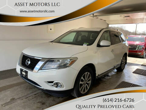 2014 Nissan Pathfinder for sale at ASSET MOTORS LLC in Westerville OH