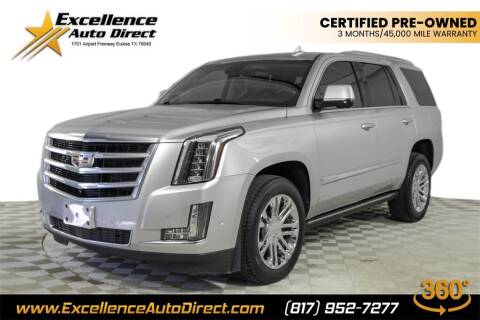 2018 Cadillac Escalade for sale at Excellence Auto Direct in Euless TX