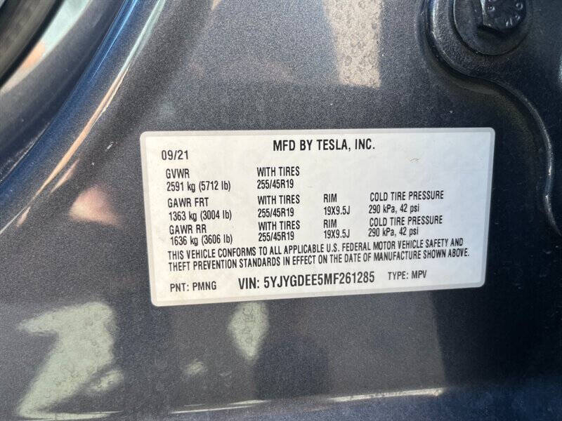 2021 Tesla Model Y Long Range