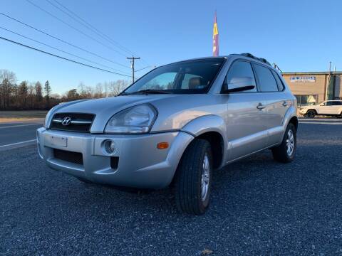 2007 Hyundai Tucson for sale at E's Wheels Auto Sales in Fort Edward NY