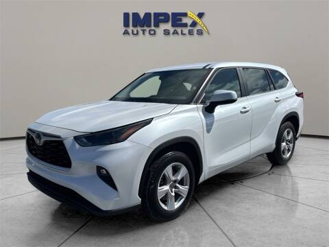 2023 Toyota Highlander for sale at Impex Auto Sales in Greensboro NC